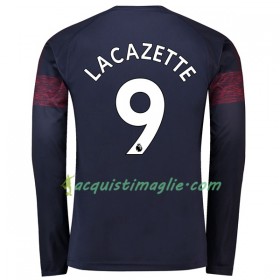 Divisa di Calcio Arsenal Lacazette 9 Trasferta 2018/2019 Manica Lunga